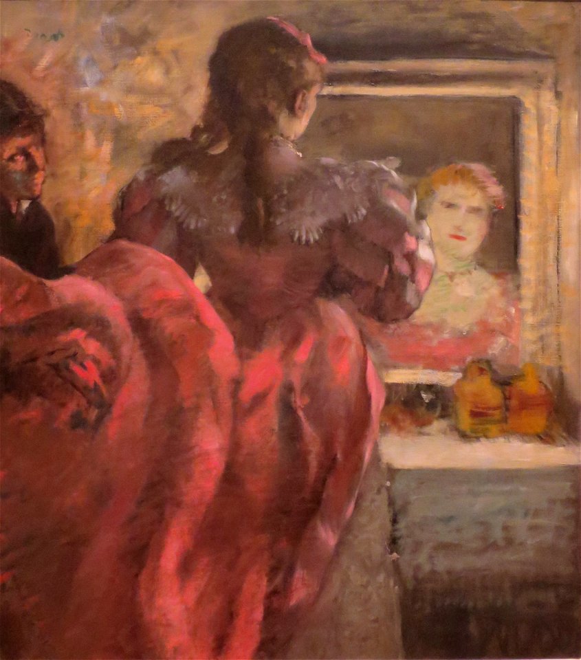 'Actress in her Dressing Room' by Edgar Degas, Norton Simon Museum