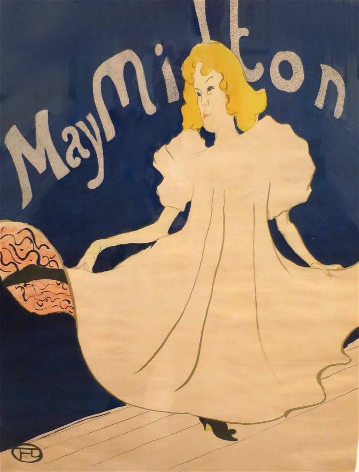 'May Milton' by Toulouse-Lautrec, Honolulu Museum of Art 15254