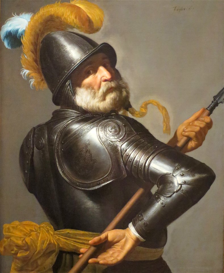 'Mars Vigilant' by Jan van Bijlert, c. 1630, Norton Simon Museum