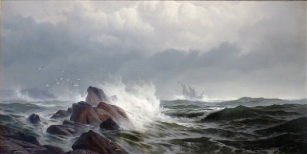 'Off Norman's Woe' by Edward Moran, High Museum