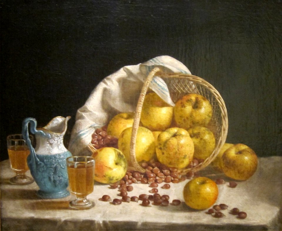 'Basket of Fruit' by John F. Francis, Cincinnati Art Museum
