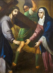 'Christ on the Road to Calvary' by Nicolas Enriquez, El Paso Museum of Art