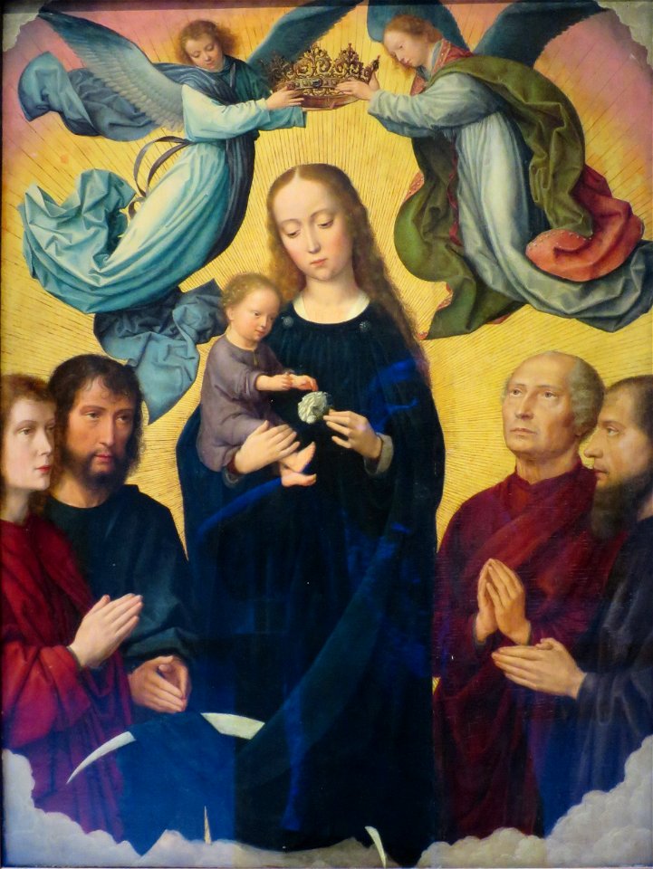 'Coronation of the Virgin' by Gerard David, Norton Simon Museum