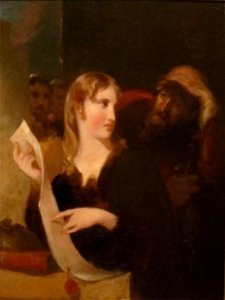 'Portia and the Merchant of Venice' by Thomas Sully, Cincinnati Art Museum