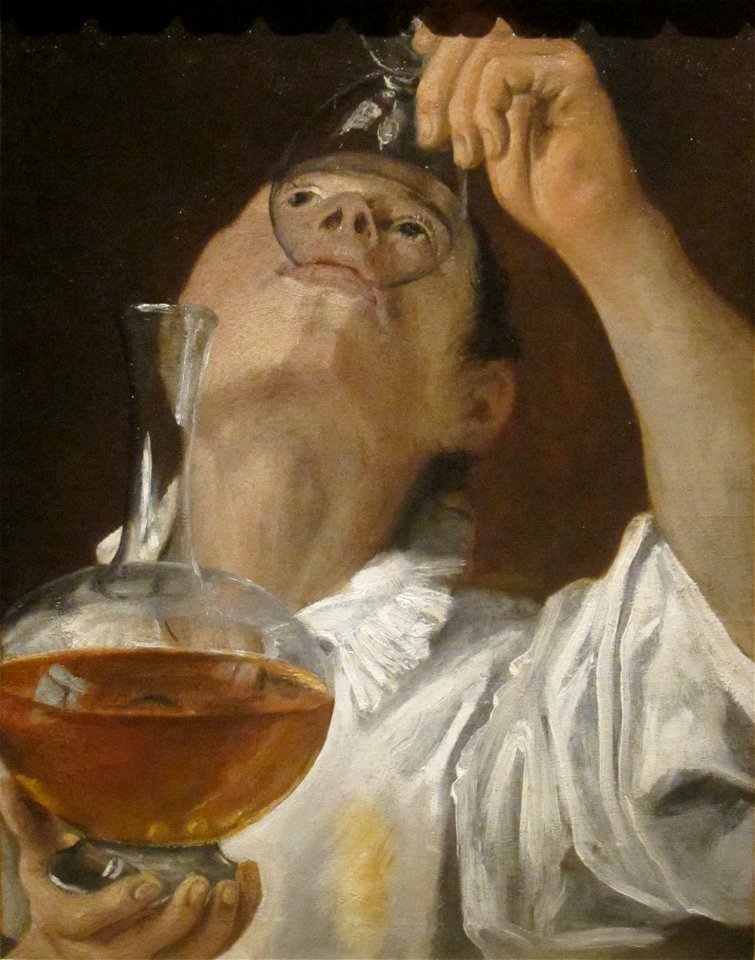 'Boy Drinking' by Annibale Carracci, 1582-83