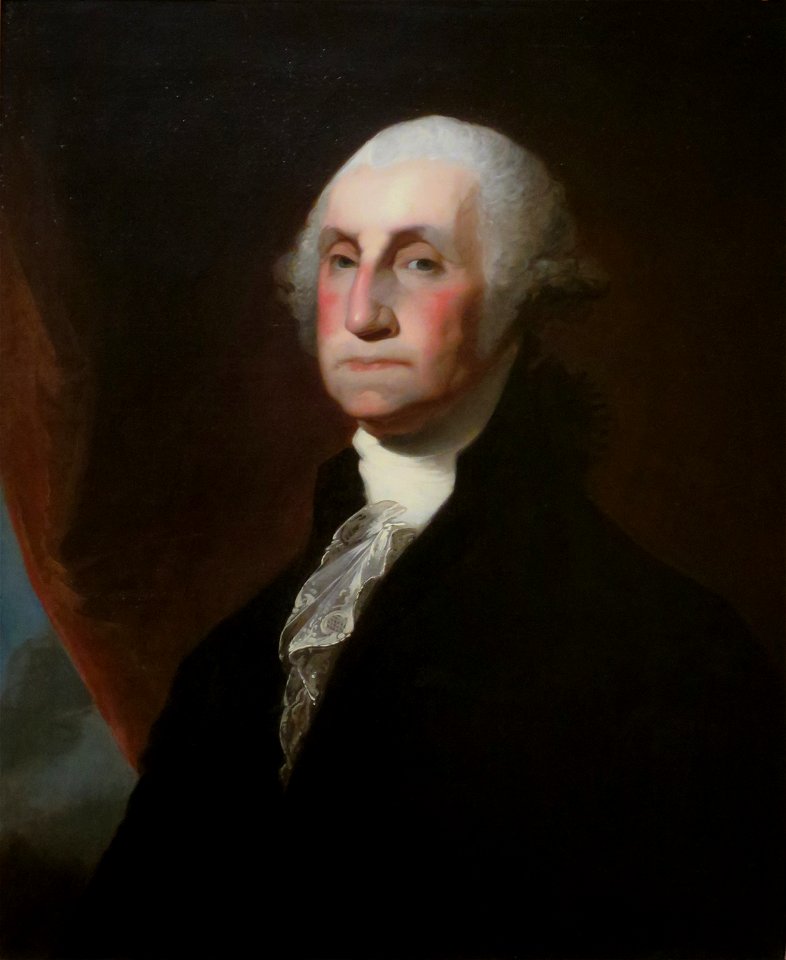 'President George Washington' by Gilbert Stuart, El Paso Museum of Art