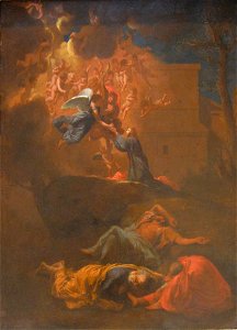 'Agony in the Garden' by Nicolas Poussin, oil on copper, c. 1627