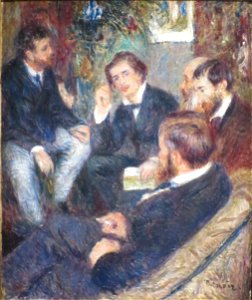 'At Renoir's Home' by Pierre-Auguste Renoir, Norton Simon Museum