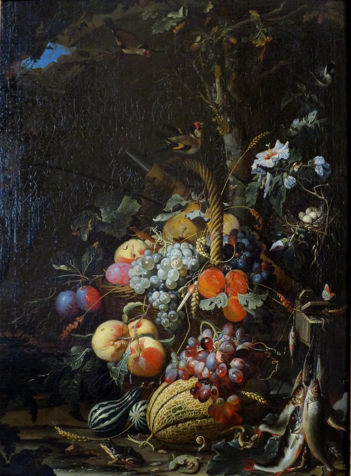 'Fruits' by Abraham Mignon, Hermitage