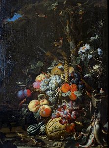 'Fruits' by Abraham Mignon, Hermitage