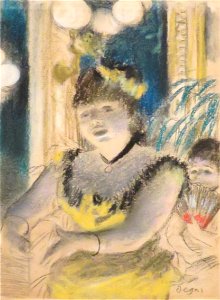 'Café-Concert Singer' by Edgar Degas, Norton Simon Museum