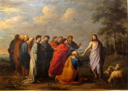 'La Consigna de la Iglesia', painting by Willem van Herp (I),