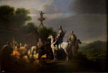 'Frontier Guards' by William Allan, probably 1814, Hermitage