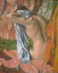 'After the Bath' by Edgar Degas, Norton Simon Museum