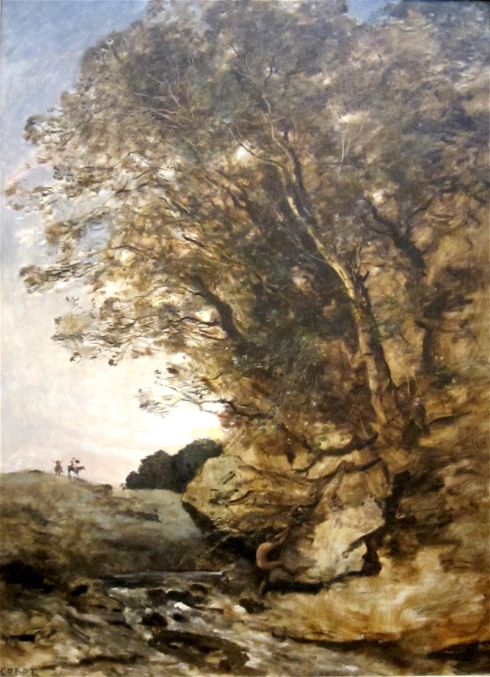 'Don Quixote' by Corot, Cincinnati Art Museum