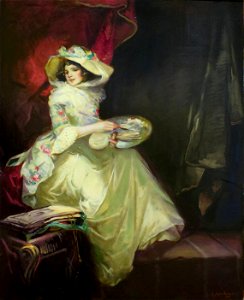 'Dilettante' by Julius Rolshoven, El Paso Museum of Art