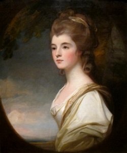 'Elizabeth, Duchess-Countess of Sutherland' by George Romney, Cincinnati Art Museum. Free illustration for personal and commercial use.