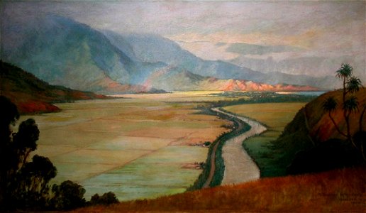 'Hanalei Valley' by D. Howard Hitchcock, 1925
