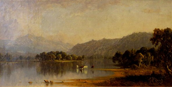'Mount Washington from the Saco River' by Sanford Robinson Gifford, High Museum