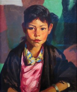 'Pepita' by Robert Henri, 1917, LACMA