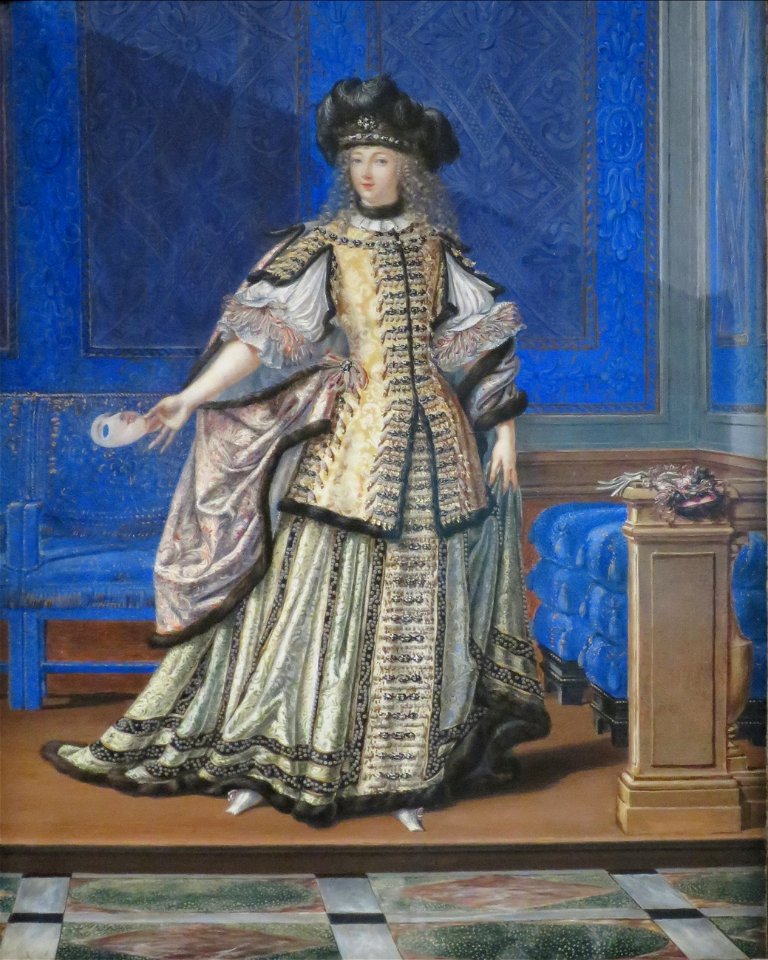 'Mlle. de La Vallière in Costume' by Joseph Werner, Norton Simon Museum