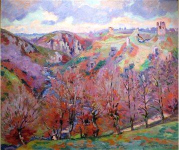 'Landscape with Ruins' by Jean-Baptiste Armand Guillaumin, 1897