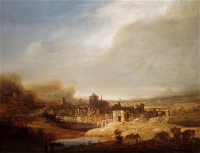'Panoramic Landscape' by Jan Lievens, 1640, Norton Simon Museum. Free illustration for personal and commercial use.