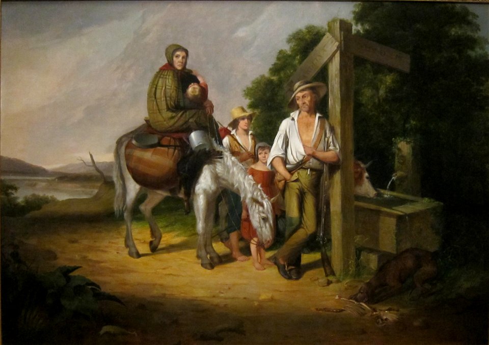 'North Carolina Emigrants; Poor White Folks' by James Henry Beard