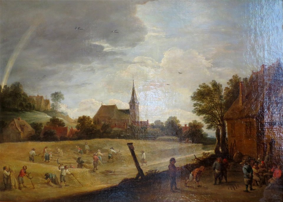 'Reaping' by David Teniers the Younger, The Hermitage
