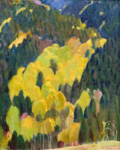 'The Aspens' by William Herbert Dunton, El Paso Museum of Art