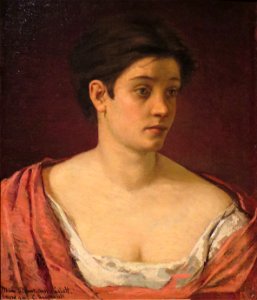 'Portrait of a Woman' by Mary Cassatt, Dayton Art Institute