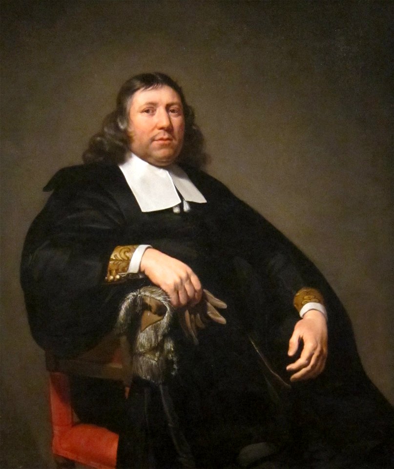 'Portrait of Dammas Guldewagen' by Jan de Bray, Dayton Art Institute