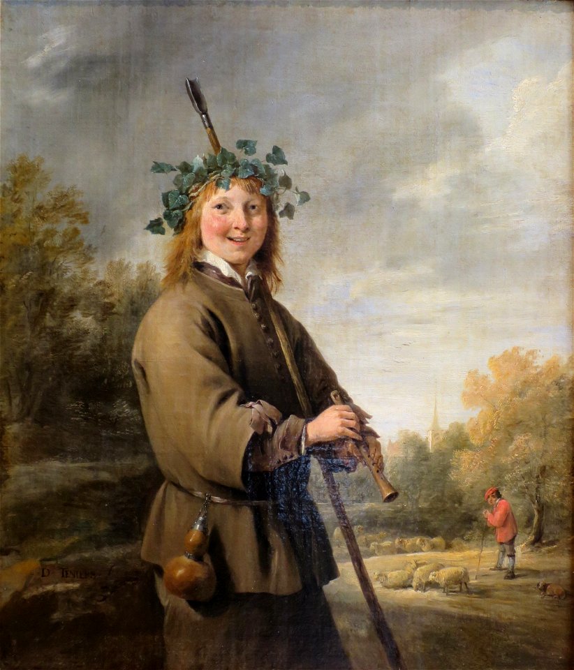 'Shepherd' by David Teniers the Younger, The Hermitage