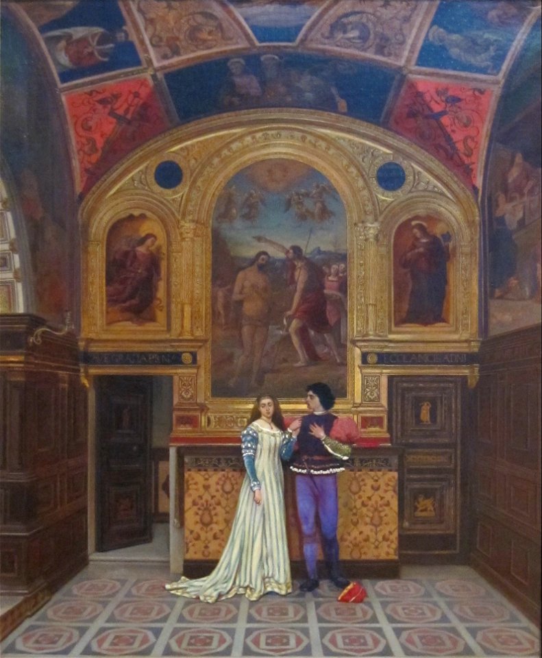 'Romeo and Juliet' by an unknown European artist, Dayton Art Institute