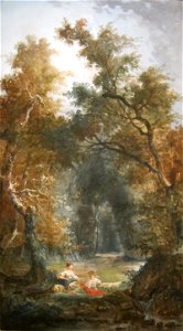 'The Glade' by Hubert Robert, Cincinnati Art Museum