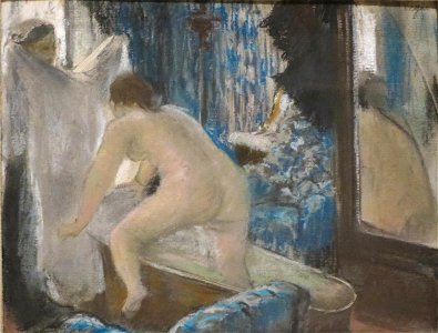 'Woman Getting out of the Bath' by Edgar Degas, Norton Simon Museum