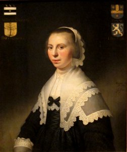 'Portrait of Machteld van der Graeff' by Jacob Willemsz Delff, Dayton Art Institute