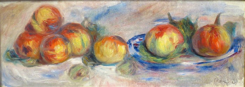 'Still Life with Apples' by Pierre-Auguste Renoir, High Museum