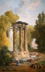 'The Washer Women' by Hubert Robert, Cincinnati Art Museum
