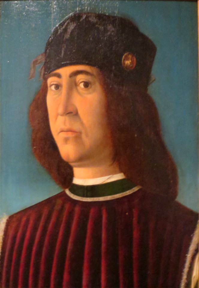 'Portrait of a Man' by Filippo Mazzola, c. 1500, Lowe Art Museum