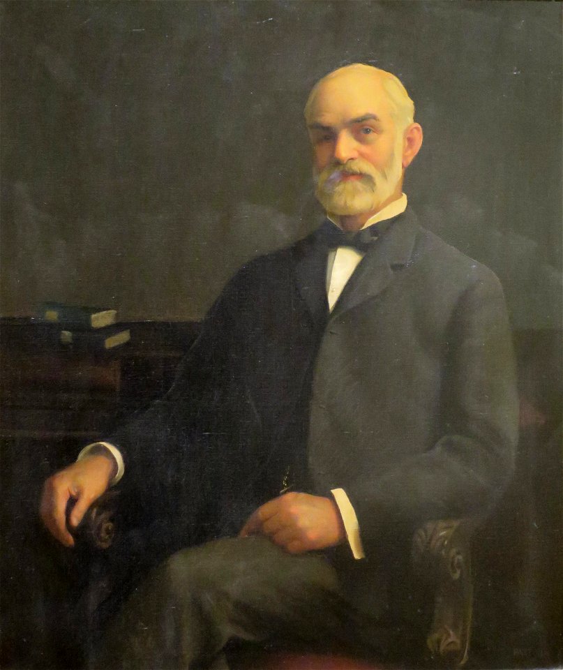 'Portrait of Mr. Paxton's Father' by William McGregor Paxton, El Paso Museum of Art