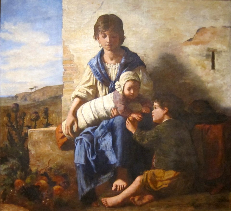 'Woman and Children' by Elizabeth Boott Duveneck, Cincinnati Art Museum