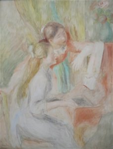 'Young Girls at the Piano' by Pierre-Auguste Renoir, c. 1892, Hermitage