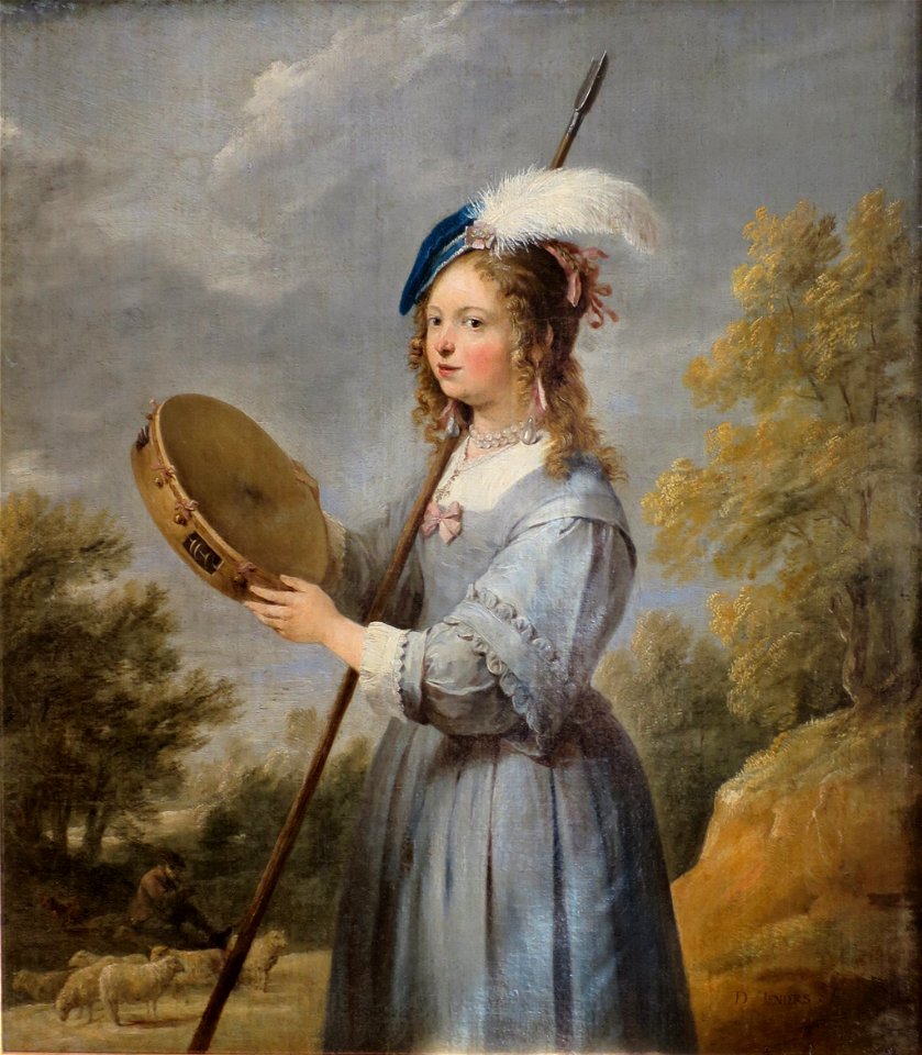 'Shepherdess' by David Teniers the Younger, The Hermitage