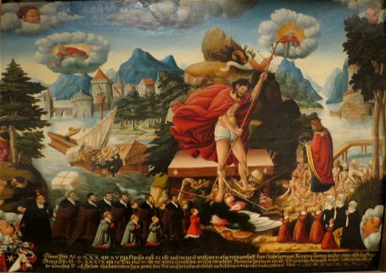 'The Harttung Family Epitaph' by an unknown German artist, c. 1540