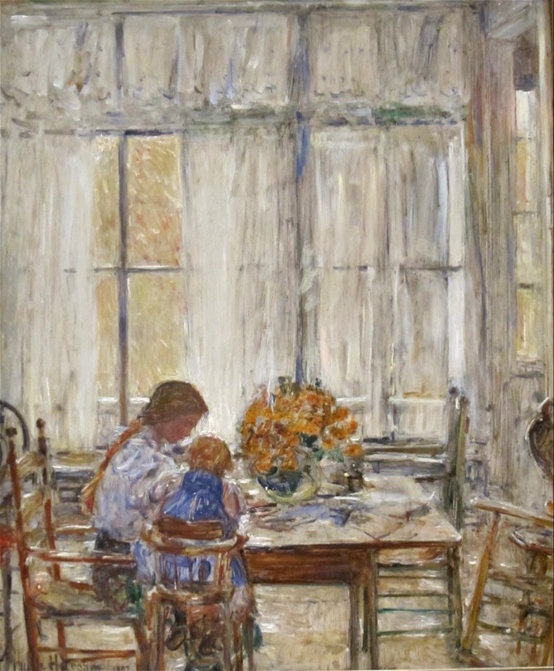 'The Children' by Childe Hassam, Cincinnati Art Museum