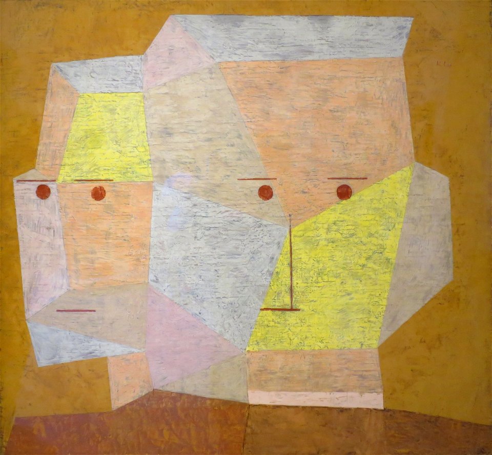 'Two Heads' by Paul Klee, 1932, Norton Simon Museum