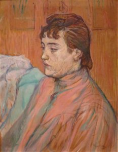 'The Streetwalker' by Henri de Toulouse-Lautrec, Norton Simon Museum