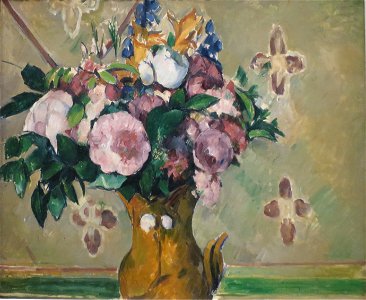 'Vase of Flowers' by Paul Cézanne, Norton Simon Museum