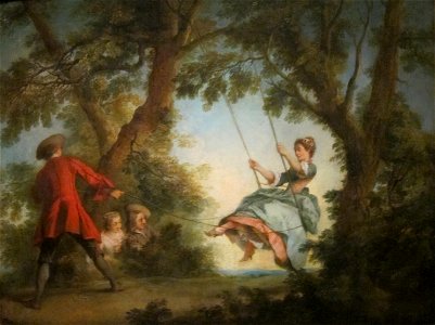 'The Swing' by Nicolas Lancret, Cincinnati Art Museum